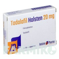 ТАДАЛАФІЛ (TADALAFIL) 20 мг таблетки 24 шт - Тадалафіл HOLSTEN PHARMA