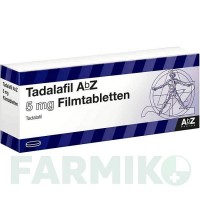 ТАДАЛАФИЛ (TADALAFIL) 5 мг таблетки 84 шт - Тадалафил ABZ PHARMA