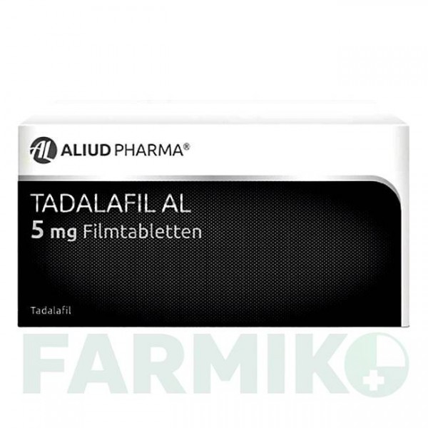 ТАДАЛАФИЛ (TADALAFIL) 5 мг таблетки 14 шт - Тадалафил ALIUD PHARMA