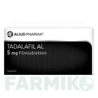 ТАДАЛАФІЛ (TADALAFIL) 5 мг таблетки 84 шт - Тадалафіл ALIUD PHARMA