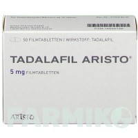 ТАДАЛАФІЛ (TADALAFIL) 5 мг таблетки 50 шт - Тадалафіл ARISTO PHARMA