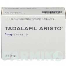 ТАДАЛАФИЛ (TADALAFIL) 5 мг таблетки 50 шт - Тадалафил ARISTO PHARMA