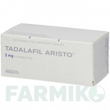 ТАДАЛАФИЛ (TADALAFIL) 5 мг таблетки 100 шт - Тадалафил ARISTO PHARMA