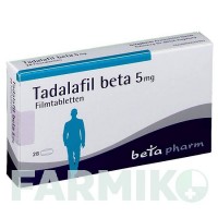 ТАДАЛАФІЛ (TADALAFIL) 5 мг таблетки 28 шт - Тадалафіл BETAPHARM