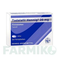 ТАДАЛАФИЛ (TADALAFIL) 5 мг таблетки 84 шт - Тадалафил HENNIG