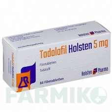 ТАДАЛАФИЛ (TADALAFIL) 5 мг таблетки 84 шт - Тадалафил HOLSTEN PHARMA