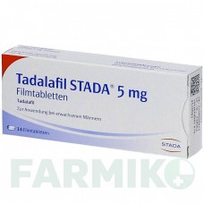 ТАДАЛАФИЛ (TADALAFIL) 5 мг таблетки 14 шт - Тадалафил STADAPHARM