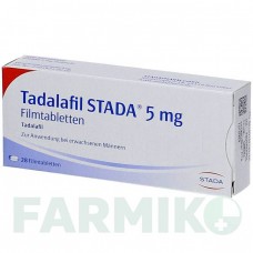 ТАДАЛАФИЛ (TADALAFIL) 5 мг таблетки 28 шт - Тадалафил STADAPHARM