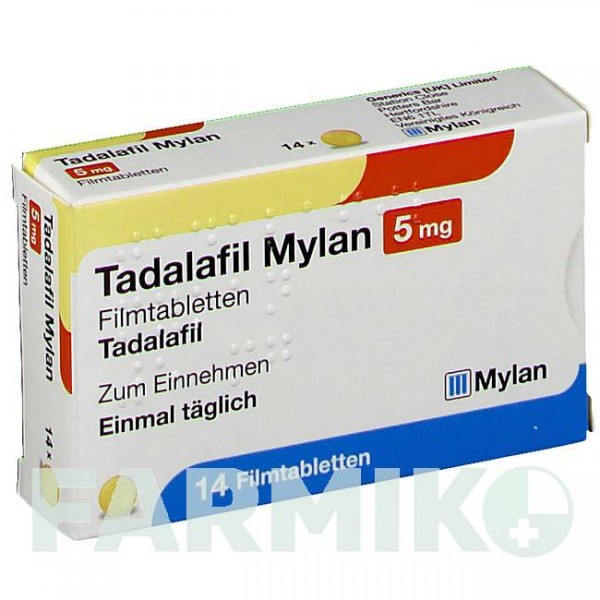 ТАДАЛАФИЛ (TADALAFIL) 5 мг таблетки 14 шт - Тадалафил VIATRIS