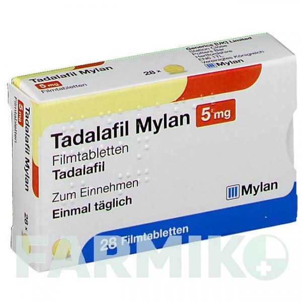 ТАДАЛАФИЛ (TADALAFIL) 5 мг таблетки 28 шт - Тадалафил VIATRIS