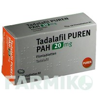 ТАДАЛАФІЛ ПАХ (TADALAFIL PAH) 20 мг таблетки 28 шт - Тадалафіл PUREN PHARMA