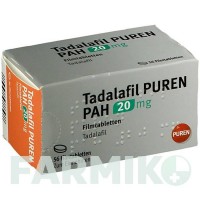 ТАДАЛАФИЛ ПАХ (TADALAFIL PAH) 20 мг таблетки 120 шт - Тадалафил PUREN PHARMA