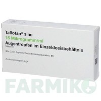ТАФЛОТАН (TAFLOTAN) 15 мкг/мл пипетки 30x0,3 мл - Тафлупрост 2CARE4