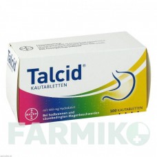 ТАЛЦИД (TALCID) таблетки 100 шт - Гідротальцит BAYER