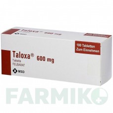 ТАЛОКСА (TALOXA) 600 таблетки 100 шт - Фелбамат AXICORP PHARMA