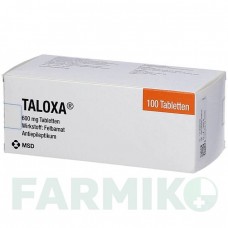 ТАЛОКСА (TALOXA) 600 мг таблетки 100 шт - Фелбамат FD PHARMA