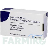 ТАМБОКОР (TAMBOCOR) таблетки 100 шт - Флекаїнід EMRA-MED