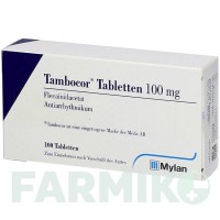 ТАМБОКОР (TAMBOCOR) таблетки 100 шт - Флекаїнід KOHLPHARMA