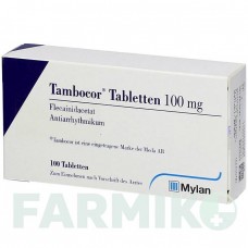 ТАМБОКОР (TAMBOCOR) таблетки 100 шт - Флекаинид KOHLPHARMA