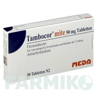 ТАМБОКОР (TAMBOCOR) таблетки 50 шт - Флекаинид MEDA PHARMA