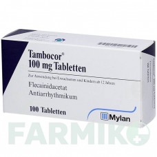 ТАМБОКОР (TAMBOCOR) таблетки 100 шт - Флекаинид ORIFARM