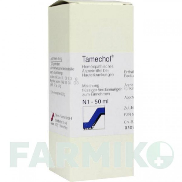 ТАМЕХОЛ (TAMECHOL) капли 50 мл - Гомеопатия STEIERL-PHARMA