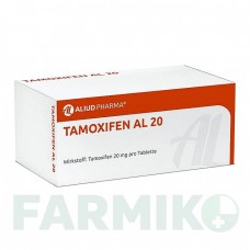ТАМОКСИФЕН (TAMOXIFEN) 20 таблетки 30 шт - Тамоксифен ALIUD PHARMA