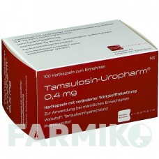 ТАМСУЛОЗИН (TAMSULOSIN) 0,4 мг капсулы 100 шт - Тамсулозин ABANTA PHARMA