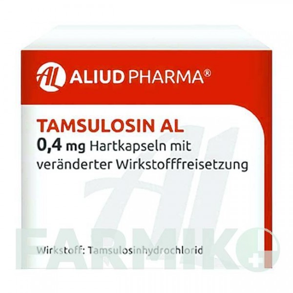 ТАМСУЛОЗИН (TAMSULOSIN) 0,4 мг капсулы 20 шт - Тамсулозин ALIUD PHARMA
