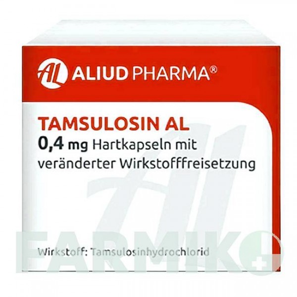 ТАМСУЛОЗИН (TAMSULOSIN) 0,4 мг капсулы 100 шт - Тамсулозин ALIUD PHARMA