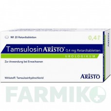 ТАМСУЛОЗИН (TAMSULOSIN) 0,4 мг таблетки 20 шт - Тамсулозин ARISTO PHARMA