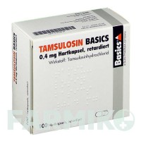 ТАМСУЛОЗИН (TAMSULOSIN) 0,4 мг капсули 100 шт - Тамсулозин BASICS