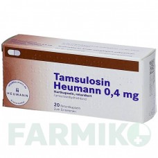 ТАМСУЛОЗИН (TAMSULOSIN) 0,4 мг капсулы 20 шт - Тамсулозин HEUMANN PHARMA