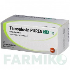 ТАМСУЛОЗИН (TAMSULOSIN) 0,4 мг таблетки 100 шт - Тамсулозин PUREN PHARMA