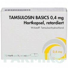 ТАМСУЛОЗИН (TAMSULOSIN) 0,4 мг капсулы 30 шт - Тамсулозин SUN PHARMACEUTICALS