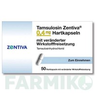 ТАМСУЛОЗИН (TAMSULOSIN) 0,4 мг капсулы 50 шт - Тамсулозин ZENTIVA