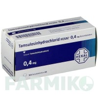 ТАМСУЛОЗИНГИДРОХЛОРИД (TAMSULOSINHYDROCHLORID) 0,4 мг таблетки 100 шт - Тамсулозин HEXAL
