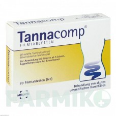 ТАННАКОМП (TANNACOMP) таблетки 20 шт - Альбумін таннат, Інше MEDICE PUTTER