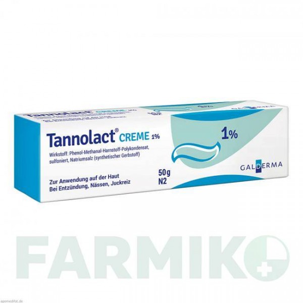 ТАННОЛАКТ (TANNOLACT) крем 50 г - Дубильные вещества GALDERMA