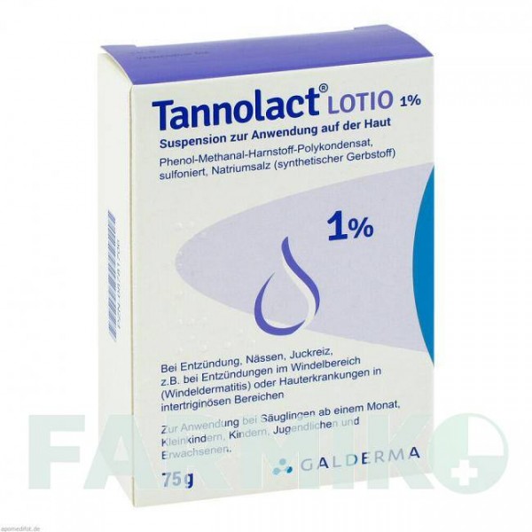 ТАННОЛАКТ (TANNOLACT) лосьйон 75 г - Дубильні речовини GALDERMA