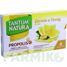 ТАНТУМ НАТУРА (TANTUM NATURA) пастилки 15 шт - Активные вещества ANGELINI