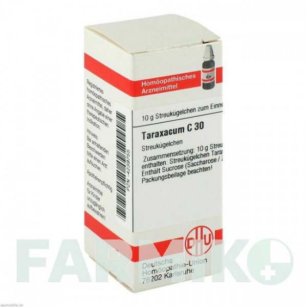 ТАРАКСАКУМ (TARAXACUM) C 30 глобули 10 г - Гомеопатія DHU