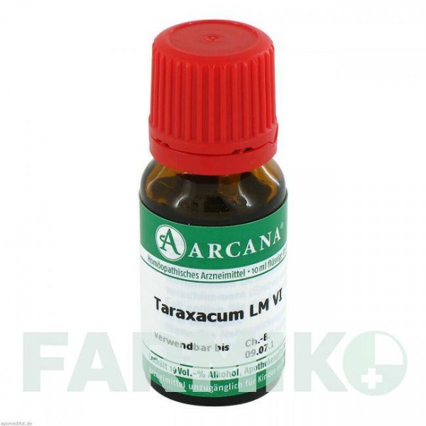 ТАРАКСАКУМ (TARAXACUM) LM 6 раствор 10 мл - Гомеопатия ARCANA DR.SEWERIN