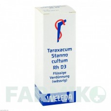 ТАРАКСАКУМ СТАННО (TARAXACUM STANNO) D 3 раствор 20 мл - Гомеопатия WELEDA
