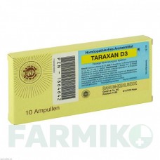 ТАРАКСАН (TARAXAN) D 3 ампулы 10x1 мл - Гомеопатия SANUM-KEHLBECK