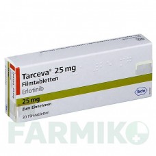 ТАРЦЕВА (TARCEVA) 25 мг таблетки 30 шт - Ерлотиніб ROCHE