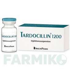 ТАРДОЦИЛІН (TARDOCILLIN) 1200 суспензія 2x4 мл - Бензилпеніцилін-бензатин INFECTOPHARM