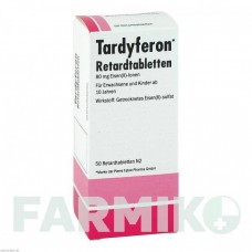 ТАРДИФЕРОН (TARDYFERON) 80 мг таблетки 50 шт - Железо (II) сульфат EMRA-MED