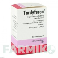 ТАРДИФЕРОН (TARDYFERON) 80 мг таблетки 100 шт - Железо (II) сульфат PIERRE FABRE