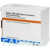 ТАРКА (TARKA) 180 мг/2 мг таблетки 98 шт - Трандолаприл, Верапаміл EMRA-MED